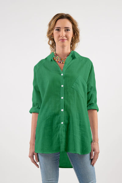 Camicia di Lino Taglio Ampio