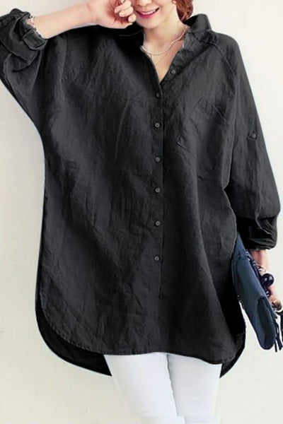Camicia di Lino Taglio Ampio