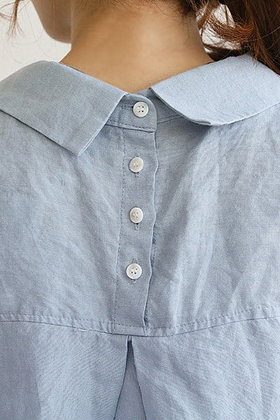 Camicia di Lino Taglio Ampio