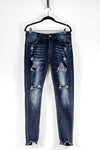 Jeans Attillati Sgualciti