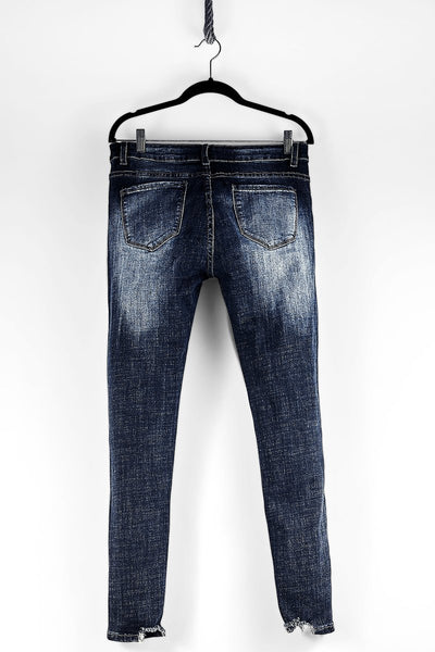 Jeans Attillati Sgualciti