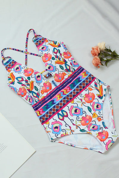 Costume Intero Delia Floreale