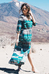 Maxi Vestito Bohemien Desert Spell