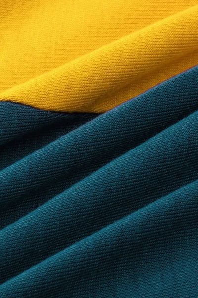 Maglia a Blocchi di Colore Geometrici