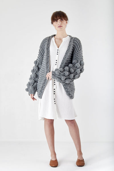 Cardigan Punto Ricamo
